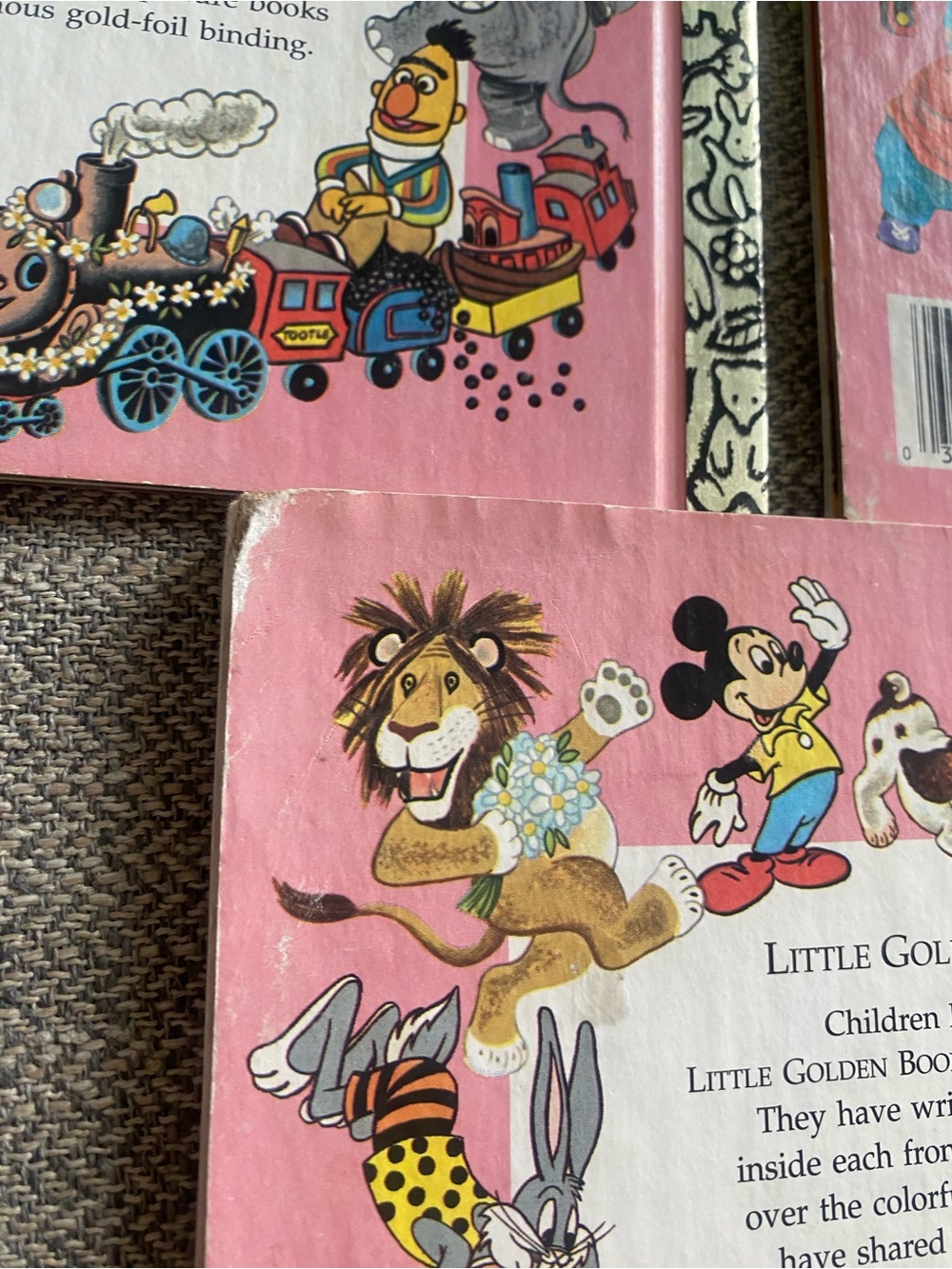 Lot of 10 Disney Little Golden Book Set Cinderella Winnie the Pooh Finding Nemo - Picture 3 of 7